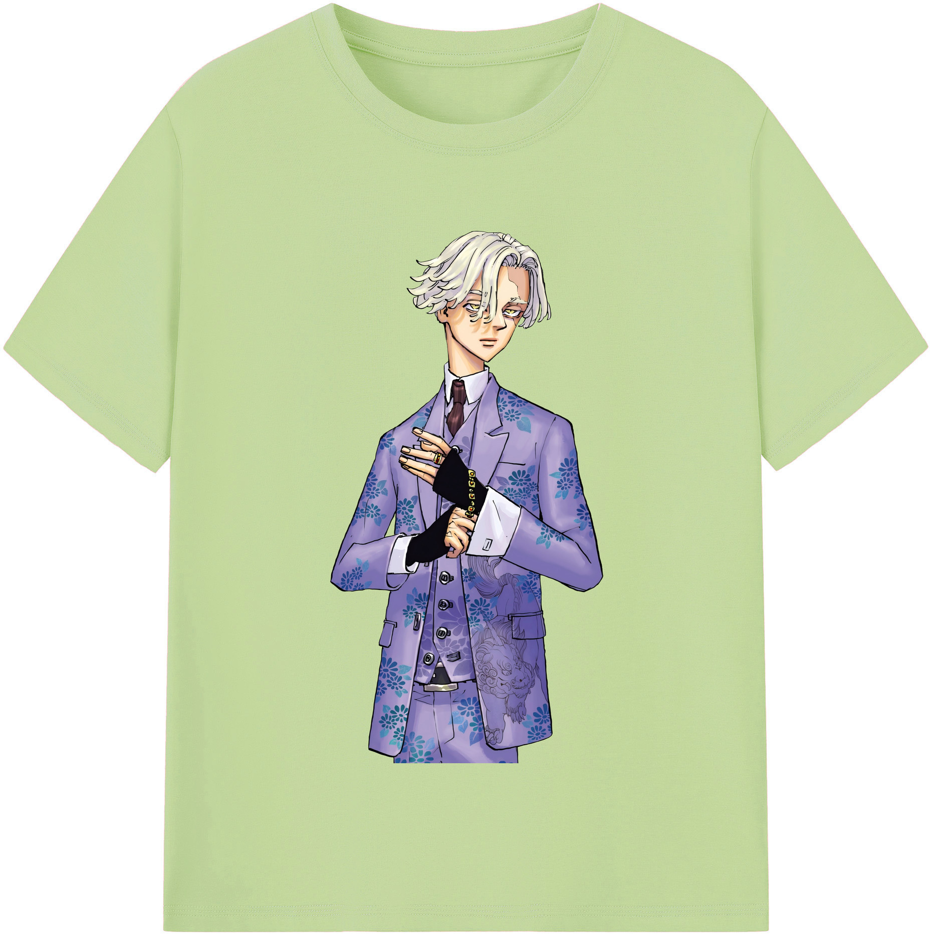 （画像用） 東京リベンジャーズ Tokyo Revengers 綿100％半袖Tシャツ（フロントプリント）